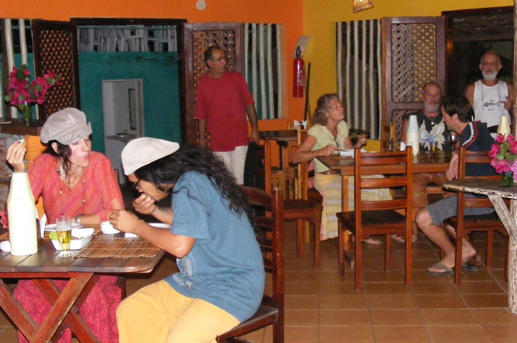 Interior do Café Peki
